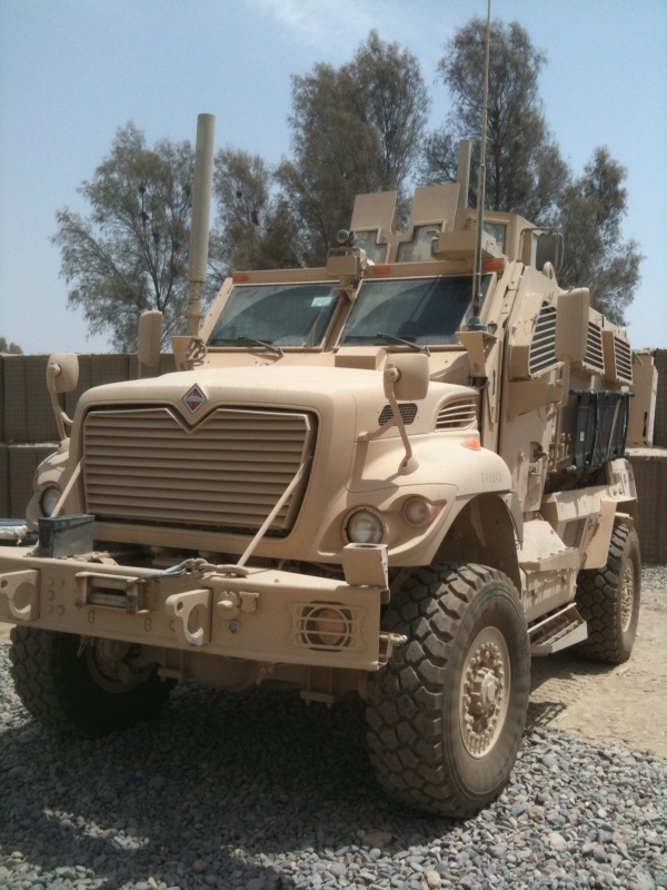 The Americans have arrived and everything is bigger and angrier. But also much safer, when the Taliban are laying IEDs every kilometre