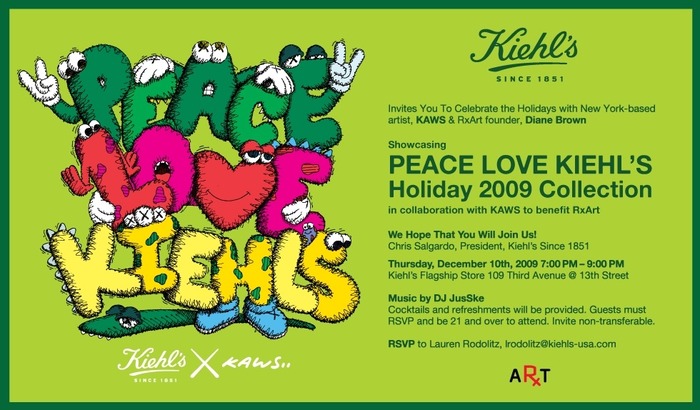 KIEHL'S X KAWS X RxArt