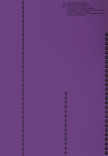 Typografische Monatsbl�tter