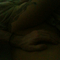 a warm hand on a full belly, blissfully 
